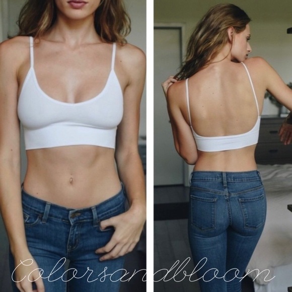 Seamless Low Back Bralette - Picture 6 of 7